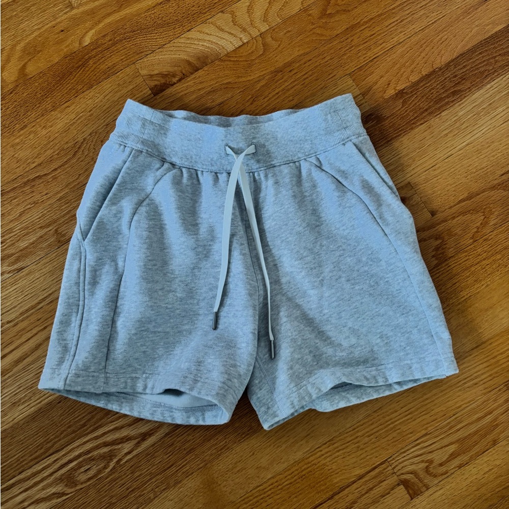 lululemon athletica Light Gray Athletic Shorts